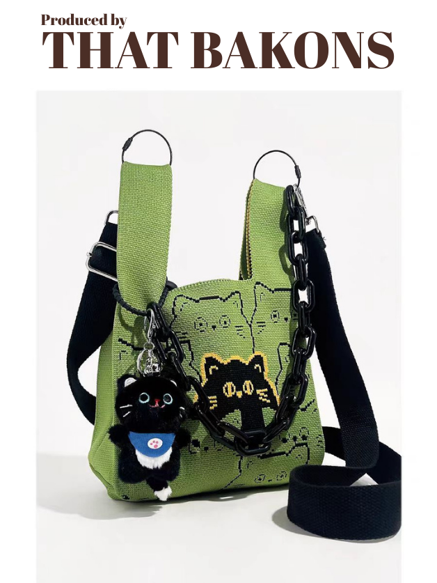Knitted Crossbody Tote