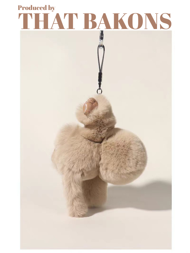 Плюшен оберег с космато маймуно