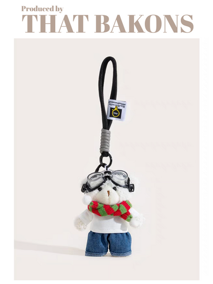 Aviator Bear Plush Charm
