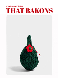 Christmas Knit Mini Tote