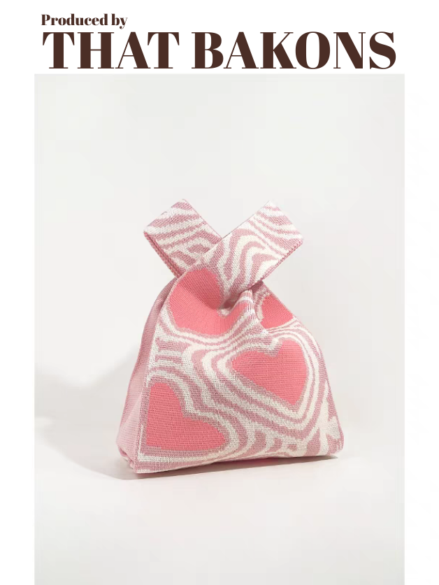 Whimsical Knit Tote Bag – Eco-Chic Style