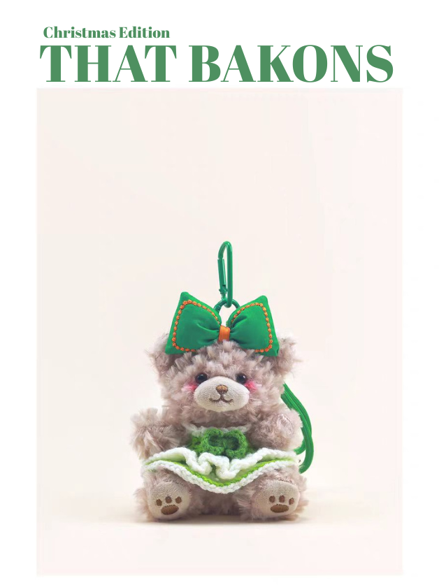 Christmas Sweater Bear Charm