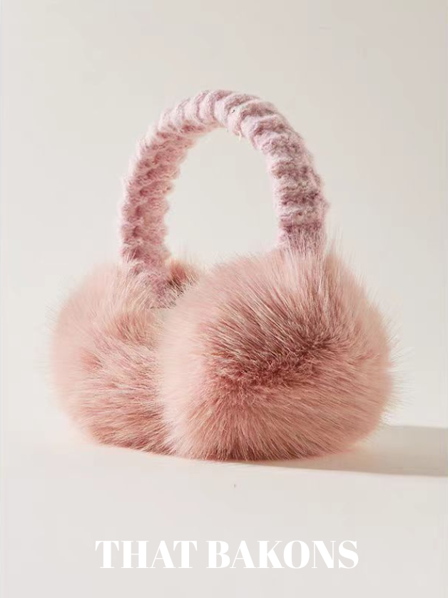 Faux Fur Foldable Earmuffs