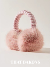 Faux Fur Foldable Earmuffs