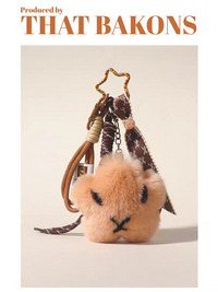 Chaveiro de Capivara Estrelada