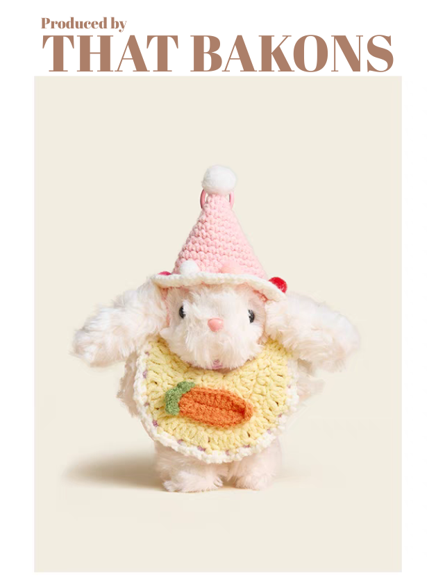 Плюшена закачка с морков и заек