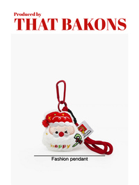 Santa Plush Keychain