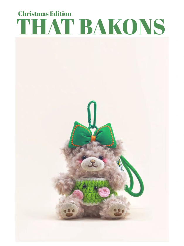 Christmas Sweater Bear Charm