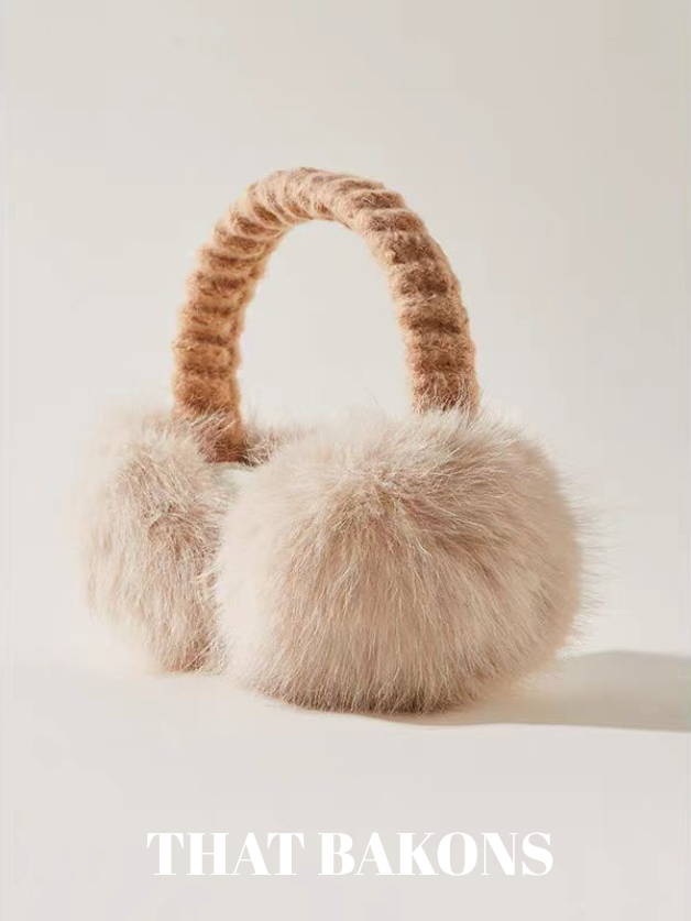 Faux Fur Foldable Earmuffs