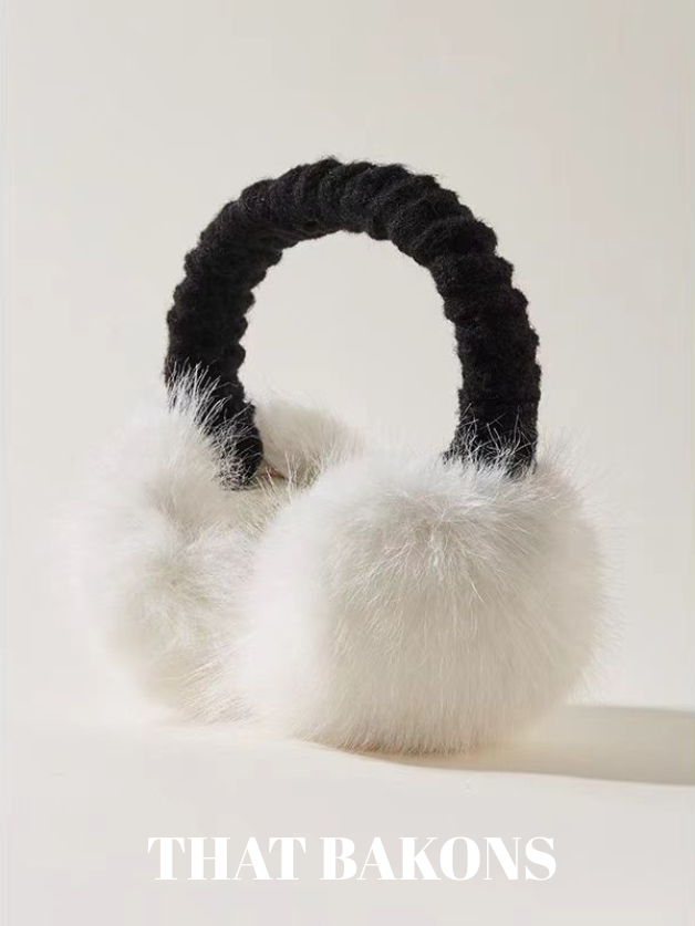 Faux Fur Foldable Earmuffs