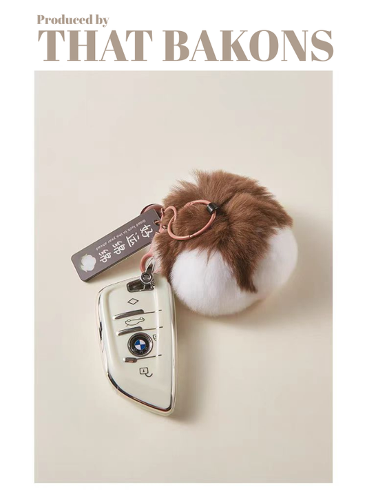 Persimmon Plush Keychain