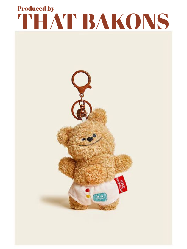 Sweater Bear Plush keychain