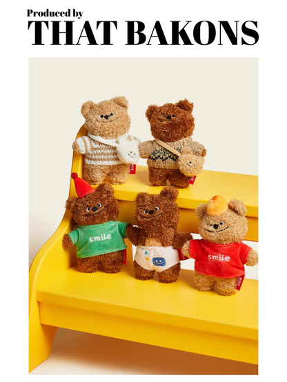 Sweater Bear Plush keychain