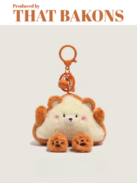 Série de Amuletos de Peluche Urso Pão