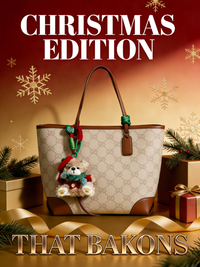 Christmas Beret Bear Charm